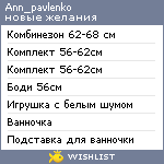 My Wishlist - ann_pavlenko