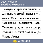 My Wishlist - ann_valkova