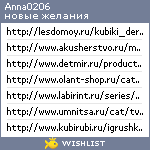 My Wishlist - anna0206