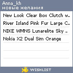 My Wishlist - anna_kh