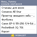 My Wishlist - anna_yummy