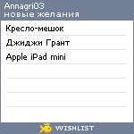 My Wishlist - annagri03