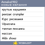 My Wishlist - anneke1982