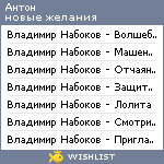 My Wishlist - anton_zernov