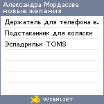 My Wishlist - antonbrthd