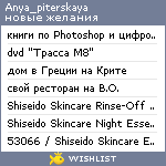 My Wishlist - anya_piterskaya