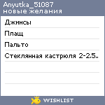 My Wishlist - anyutka_51087