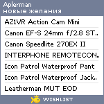 My Wishlist - aplerman