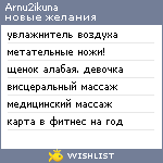 My Wishlist - arnu2ikuna