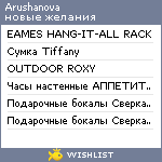 My Wishlist - arushanova