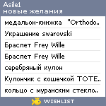 My Wishlist - asile1