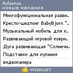 My Wishlist - aslavnaa