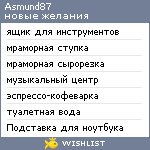 My Wishlist - asmund87