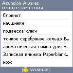 My Wishlist - asuncion_alvarez