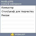 My Wishlist - attlika1991