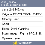 My Wishlist - ave_palida