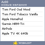 My Wishlist - az88