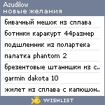 My Wishlist - azudilow