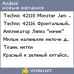 My Wishlist - azulesii