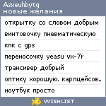 My Wishlist - azxeuhbytg