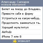 My Wishlist - b0410734