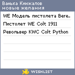 My Wishlist - b04796eb