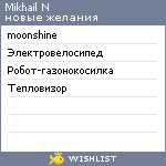 My Wishlist - b08dc787