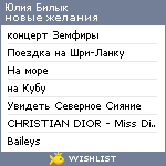 My Wishlist - b89daff2