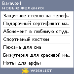 My Wishlist - baravox1