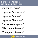 My Wishlist - barbara_volkova