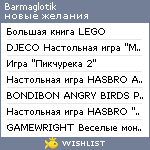 My Wishlist - barmaglotik