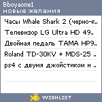 My Wishlist - bboyaone1