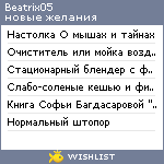 My Wishlist - beatrix05