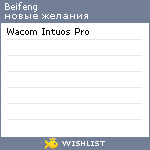 My Wishlist - beifeng