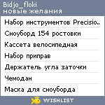 My Wishlist - bidjo_floki