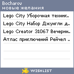 My Wishlist - bocharov