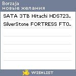 My Wishlist - borzaja