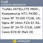 My Wishlist - bp99