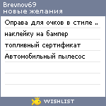 My Wishlist - brevnov69