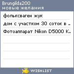 My Wishlist - brungilda200