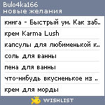 My Wishlist - bulo4ka166