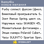 My Wishlist - bunny4ka