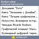 My Wishlist - burberrydeer