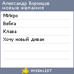 My Wishlist - c8891723