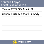 My Wishlist - c99b70c2