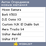 My Wishlist - ca28fb67