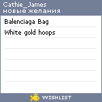 My Wishlist - cathie_james