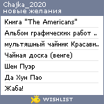 My Wishlist - chajka_2020