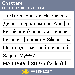 My Wishlist - chatterer