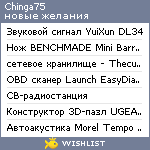 My Wishlist - chinga75